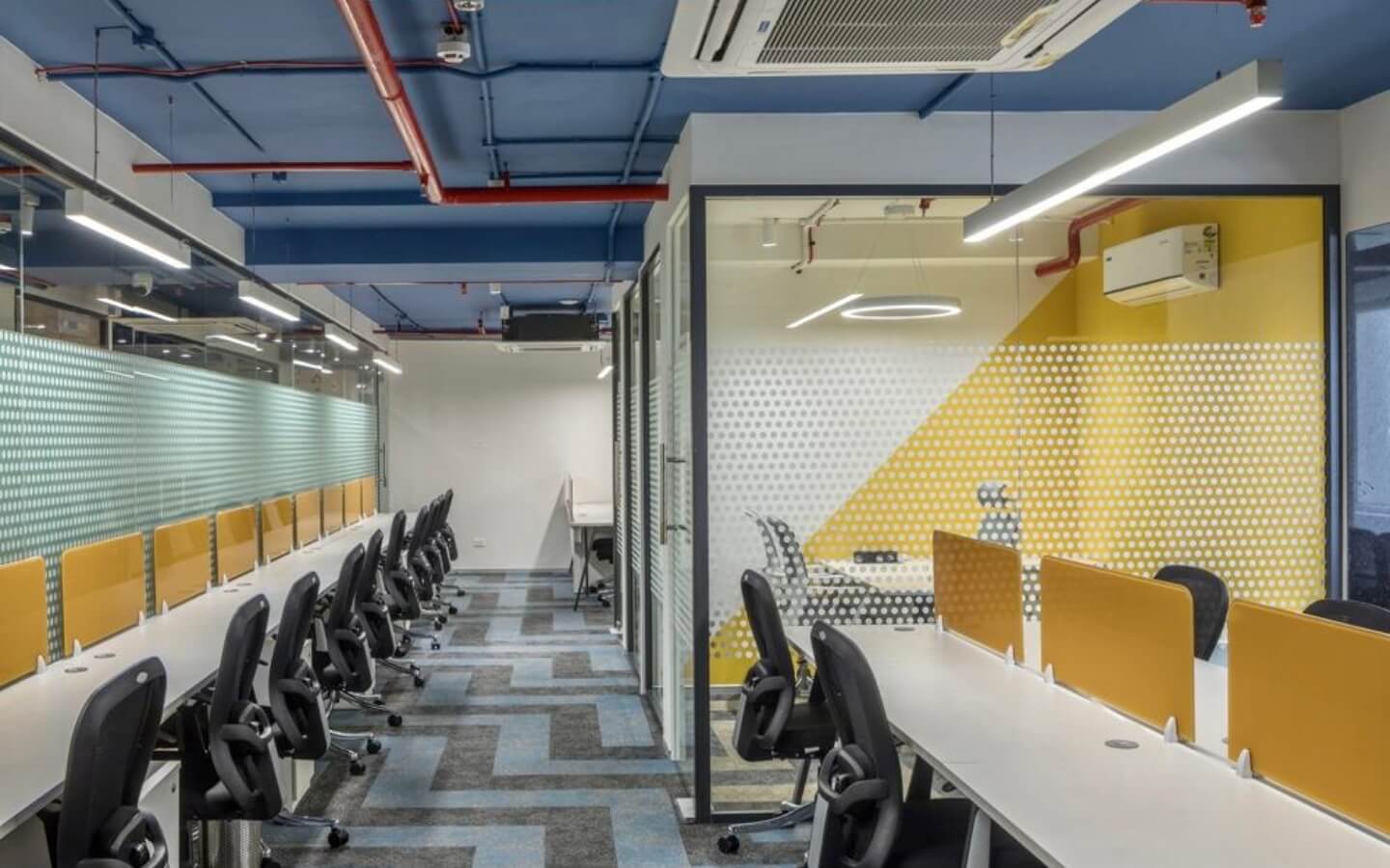 Managed Office Space for rent in RMZ Ecospace