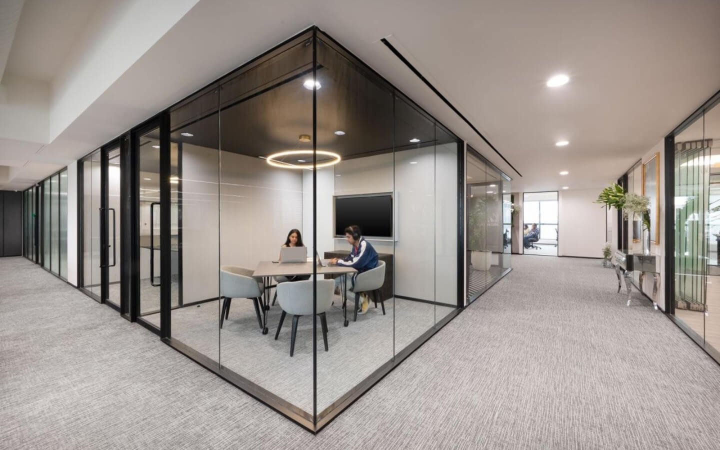 Plug and Play Office Space for rent in Raheja Towers