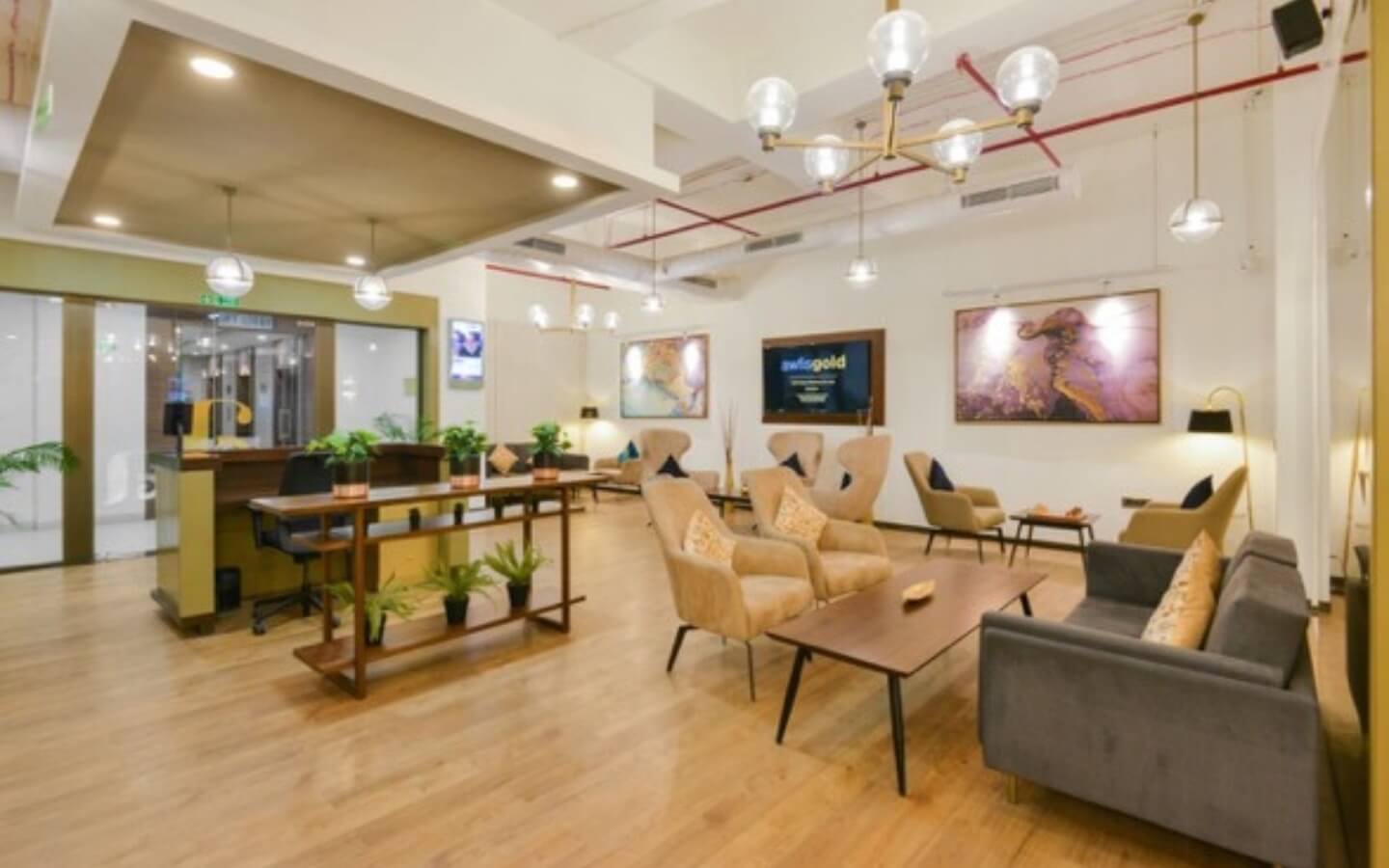 Furnished Office Space is available for rent in SJR I-Park