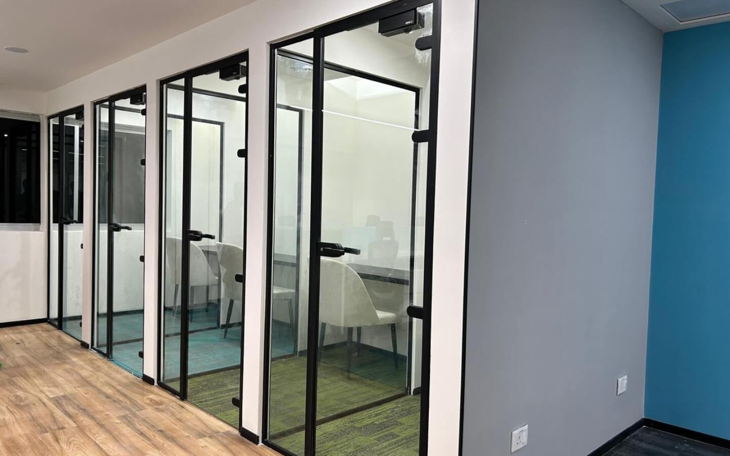 Furnished Office Space is available for rent in Umiya Business Bay