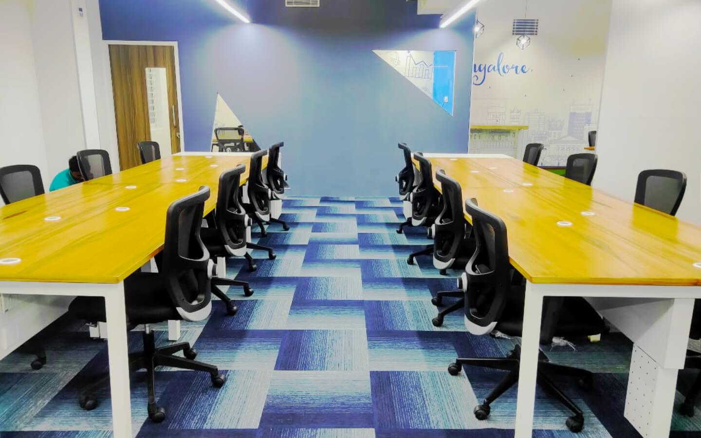 Co Working Office Space is available for rent in Silk Board