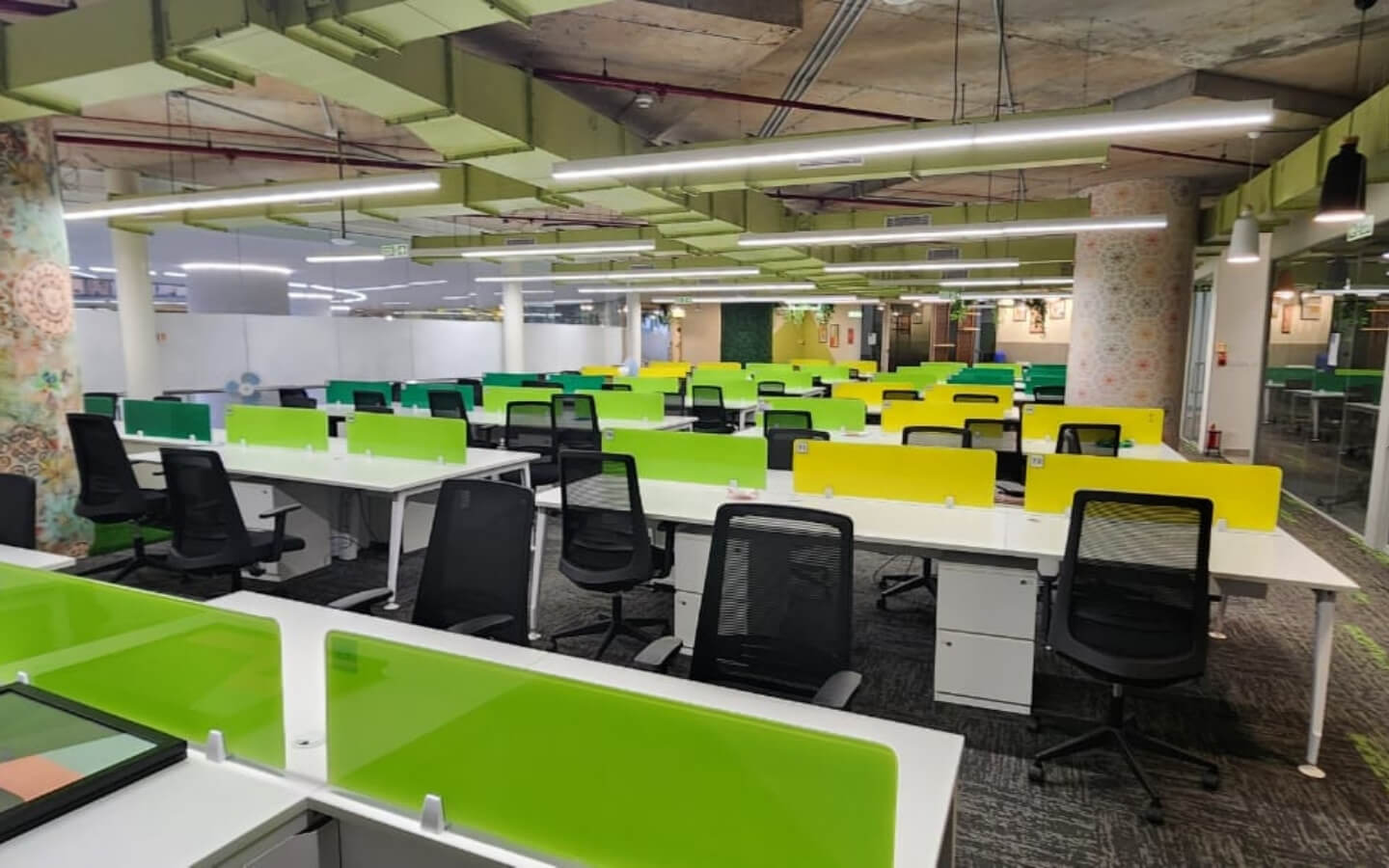 Furnished Office Space is available for rent in RMZ Ecospace Bangalore